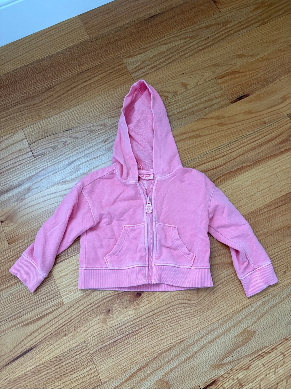 Cat & Jack Light Pink Zip Hoodie Sweatshirt for Kids